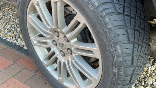 Radwechsel am Discovery bzw. richtig aufbocken