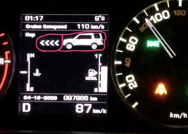 ACC – Adaptive Cruise Control – Nachrüstung im Discovery 4