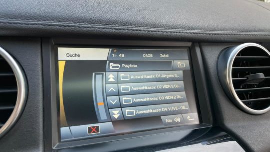 Bluetooth Handy Verbindung mit iPod Anschluss