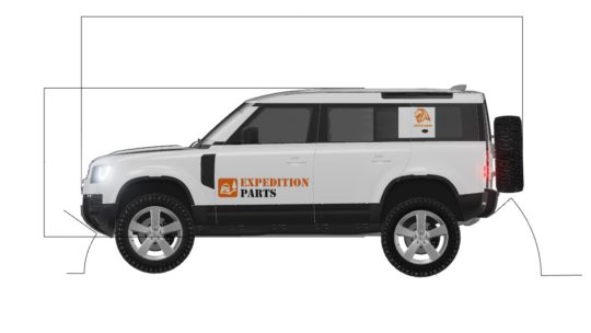 New Defender 90/110 – Abmessungen und Offroad-Daten
