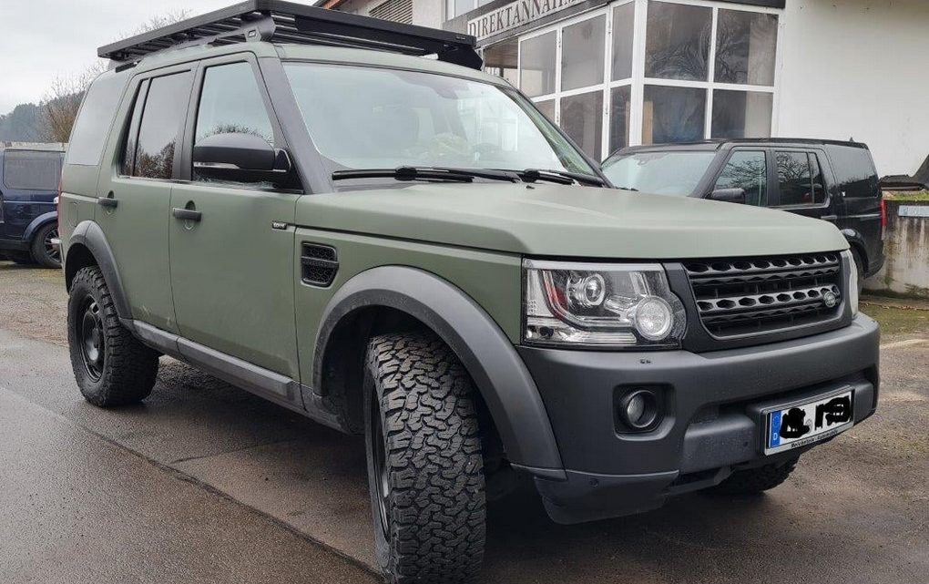 New Defender Stahlfelgen auf Discovery