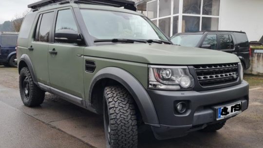 New Defender Stahlfelgen auf Discovery